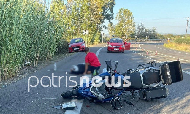 Σοβαρό τροχαίο στο Κατάκολο: Με τραύματα στο κεφάλι 50χρονος οδηγός - Τον εγκατέλειψε το SUV