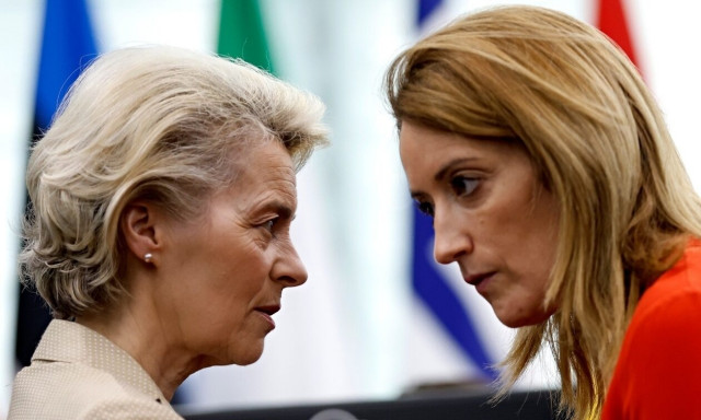 Στο Ισραήλ θα μεταβούν αύριο (13/10) Ούρσουλα φον ντερ Λάιεν και Ρομπέρτα Μέτσολα