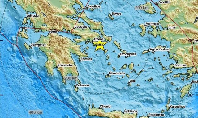 Σεισμός ΤΩΡΑ στην Ανατολική Αττική – Αισθητός σε αρκετές περιοχές (pics)