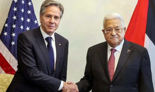Ο Μπλίνκεν ευχαρίστησε τον Αμπάς για τις προσπάθειες να ηρεμήσει η κατάσταση στη Δυτική Όχθη