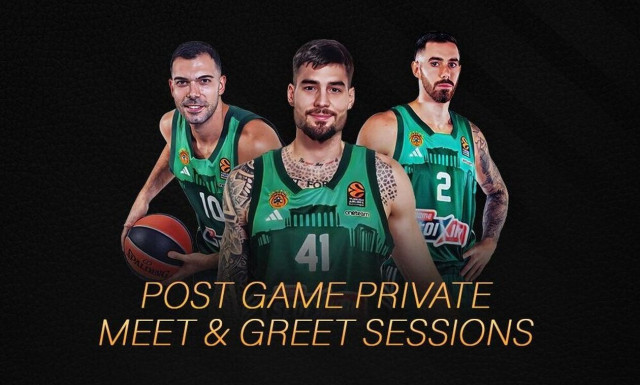 Παναθηναϊκός: Η ΚΑΕ δίνει την ευκαιρία στους φιλάθλους να συναντήσουν τους παίκτες μετά τους αγώνες!