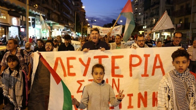 «Φρούριο» η πρεσβεία του Ισραήλ μετά από αλλεπάλληλες συγκεντρώσεις