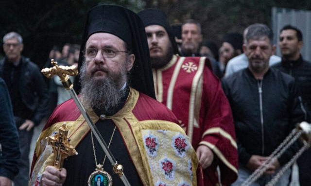 Στην Μονή Βατοπαιδίου ο Μητροπολίτης Αιτωλίας και Ακαρνανίας