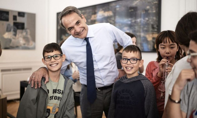 Κυριάκος Μητσοτάκης: Μία διαφορετική και «εκτός προγράμματος» συνάντηση είχε ο πρωθυπουργός