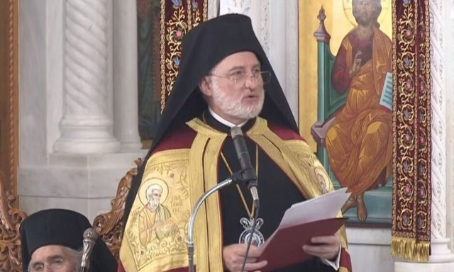 Αρχιεπίσκοπος Αμερικής: Σήμερα έχουμε ανάγκη από το δυνατό φως που ακτινοβολεί ο Άγιος Γεράσιμος