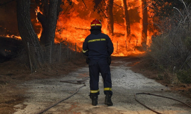 Φωτιά: Ο χάρτης πρόβλεψης κινδύνου πυρκαγιάς για τη Δευτέρα 23 Οκτωβρίου (pic)