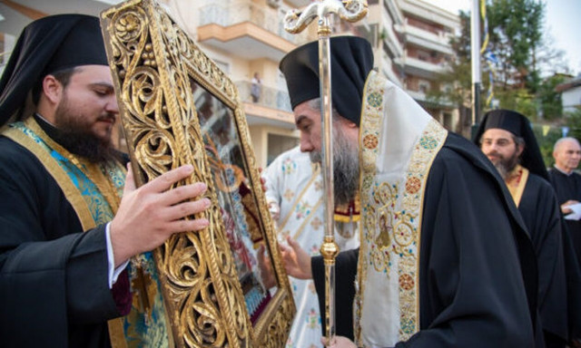 Η εικόνα της Θεοτόκου της «Φανερωμένης» στις Σέρρες