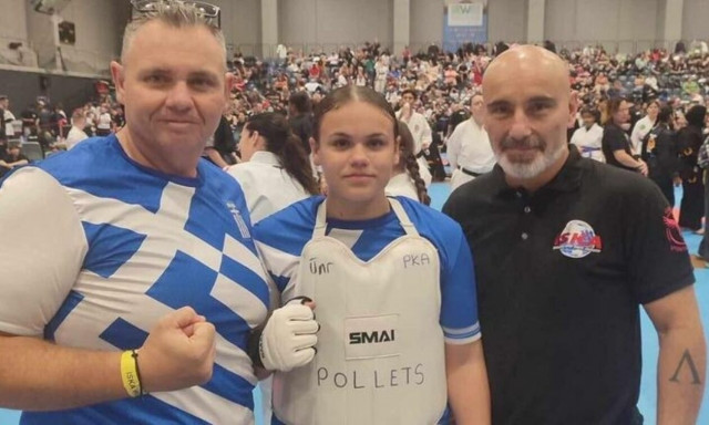 Δεκαεξάχρονη Κρητικοπούλα κέρδισε το Παγκόσμιο στο kick boxing