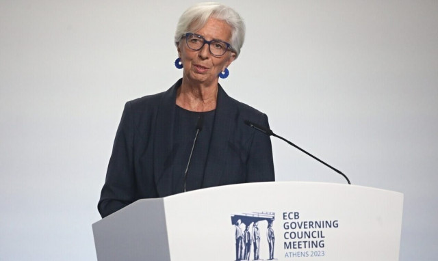 ECB's head Christine Lagarde praises Greek economy's return to pre-Covid levels