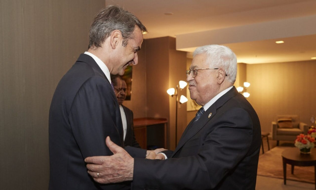 Κυριάκος Μητσοτάκης: Επικοινωνία με τον Μαχμούντ Αμπάς - «Ειρήνη μόνο με πολιτική συμφωνία»