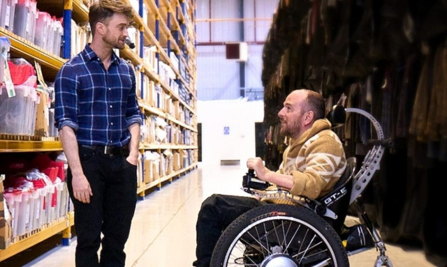 Ο πρωταγωνιστής του  Χάρι Πότερ σε ντοκιμαντέρ για κασκαντέρ που έμεινε παράλυτος