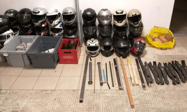 Θεσσαλονίκη: 13 συλλήψεις και δύο τραυματίες από συμπλοκή οπαδών