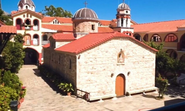 Εορτασμός του Οσίου Δαυίδ του εν Ευβοία - H ιστορία της Μονής (vid)