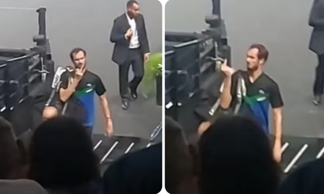 Μεντβέντεφ: Οργή στο Παρίσι - Η απίθανη δικαιολογία για τη χειρονομία στον κόσμο (vids)