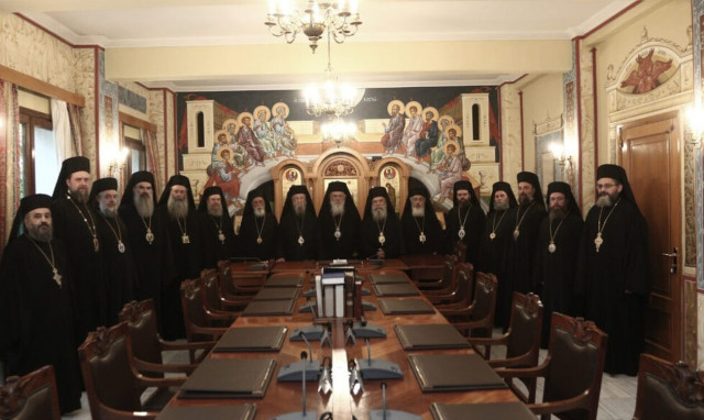 Ιερά Σύνοδος: Οι αποφάσεις για το μήνα Νοέμβριο