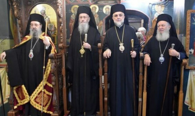 Εορτασμός Οσίου Δαυΐδ στο μοναστήρι του στις Ροβιές Ευβοίας