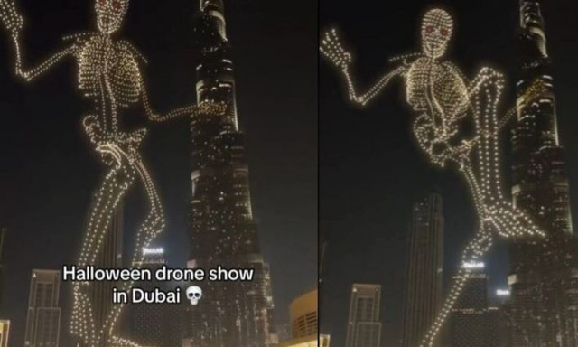 Μπερδεμένο το Twitter με το φαντασμαγορικό υπερθέαμα στο Ντουμπάι: «Όλα δείχνουν ότι είναι CGI»