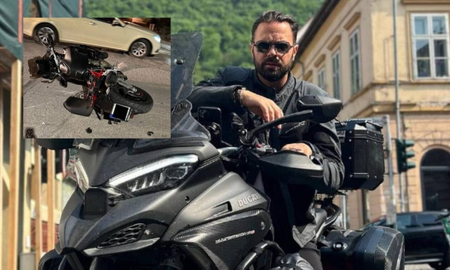 Ηλίας Βρεττός: Τα πρώτα λόγια μετά το τροχαίο - «Έσκασα με το κεφάλι στην άσφαλτο»