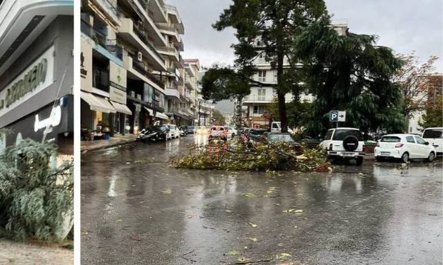 Κακοκαιρία «Π»: Τι άφησε πίσω της – Καταστροφές σε σπίτια και πτώσεις δέντρων από ανεμοστρόβιλους