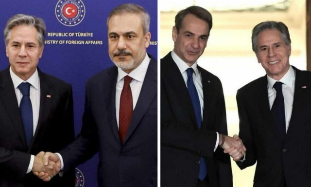 Διπλωματικός πυρετός: «Πάγωσε» ο Μπλίνκεν στην Τουρκία, κάλεσε τον Μητσοτάκη για συνομιλίες