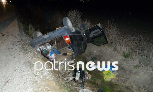 Θανατηφόρο τροχαίο στην Ηλεία - Νεκρός ένας 79χρονος