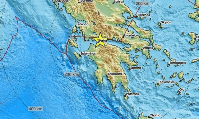 Σεισμός κοντά στο Ρίο - Μικρός αλλά αισθητός και στους κατοίκους της Πάτρας (pics)