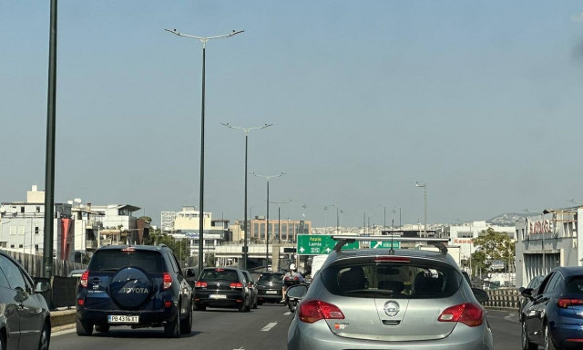 Κίνηση στους δρόμους: Στο «κόκκινο» από νωρίς ο Κηφισός