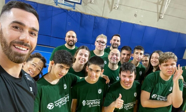 Η ΚΑΕ Παναθηναϊκός μαζί με τα Special Olympics Hellas στο «One Team» της Euroleague
