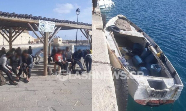 Νέα «καραβιά» μεταναστών στη Γαύδο: 21 άτομα στοιβάχτηκαν σε βαρκάκι