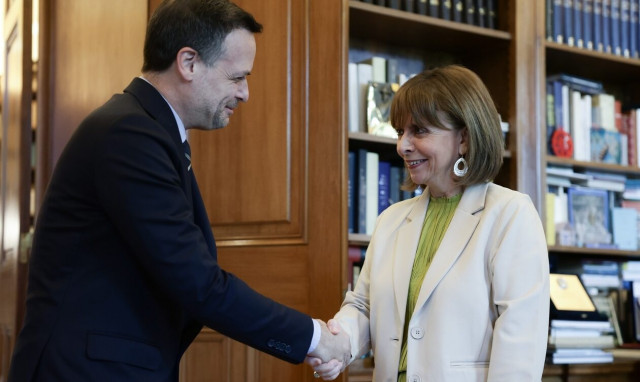 Ο Δούκας συναντήθηκε με τη Σακελλαροπούλου: Η Αθήνα χρειάζεται όραμα, συνεργασία και ιδέες