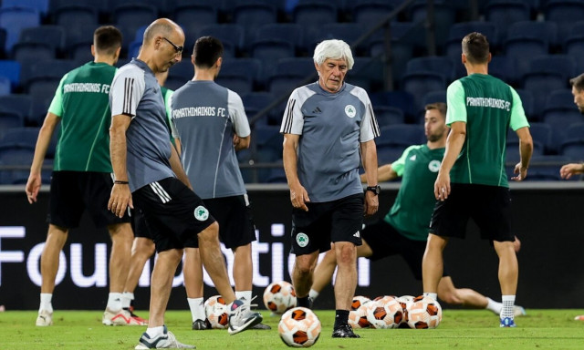 Παναθηναϊκός: Με τους γνωστούς απόντες το πρόγραμμα