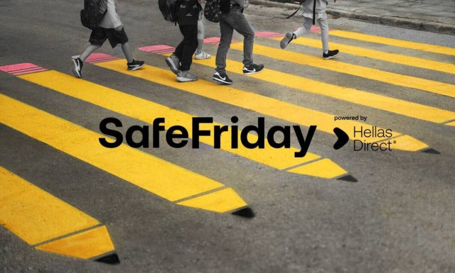 #safefriday 2023: Και φέτος η Hellas Direct βγαίνει στους δρόμους και φτιάχνει σχολικές διαβάσεις