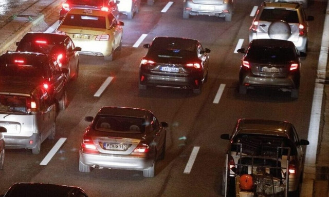 Κίνηση: Μεγάλο μποτιλιάρισμα στον Κηφισό