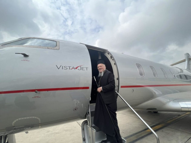 Ο Οικουμενικός Πατριάρχης αναχωρεί για την Ιταλία