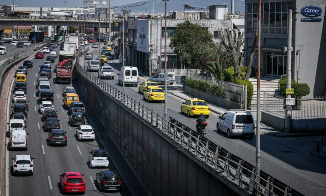 Κυκλοφοριακές ρυθμίσεις στην Εθνική Οδό Αθηνών - Κορίνθου