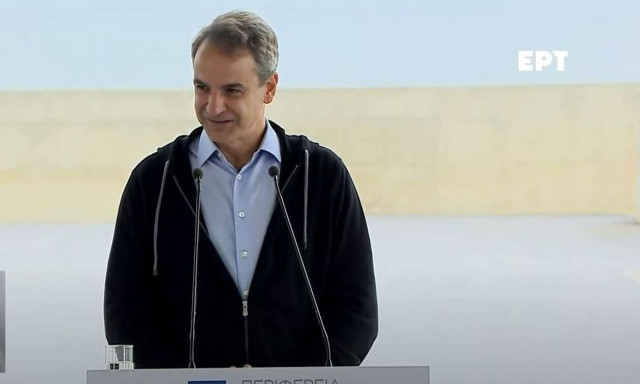 Μητσοτάκης: Στα εγκαίνια του νέου Λιμένα Αγίου Κωνσταντίνου