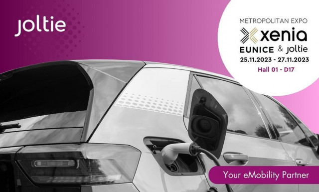ΧΕΝΙΑ: Υποδέχεται τη Joltie και σας προσκαλεί στο Hall 01, Stand D17 στο Metropolitan Expo