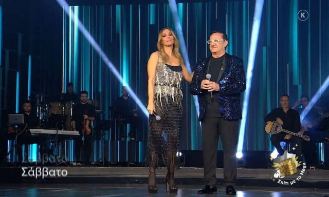 Σπίτι με το MEGA: Λευτέρης Πανταζής και Έλλη Κοκκίνου μας σηκώνουν από τον καναπέ