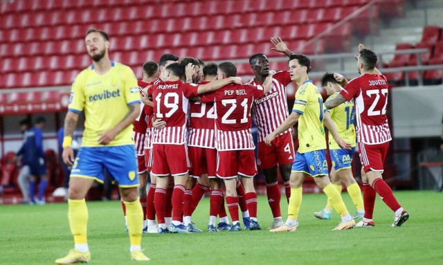 Super League, Ολυμπιακός - Παναιτωλικός 3-1: «Ερυθρόλευκη» ανατροπή με… άγχος