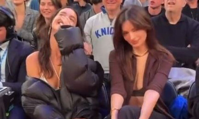 Ιρίνα Σάικ - Έμιλι Ραταϊκόφσκι: Πήγαν να δουν τον αγώνα Χιτ - Νικς