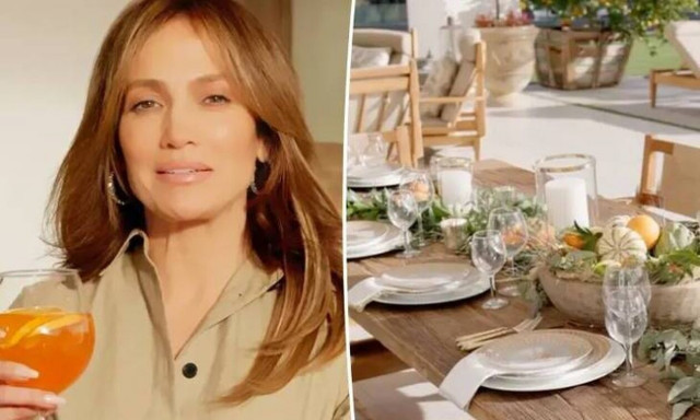 Λόπεζ: Επιδεικνύει το γιορτινό της τραπέζι για την Ημέρα των Ευχαριστιών