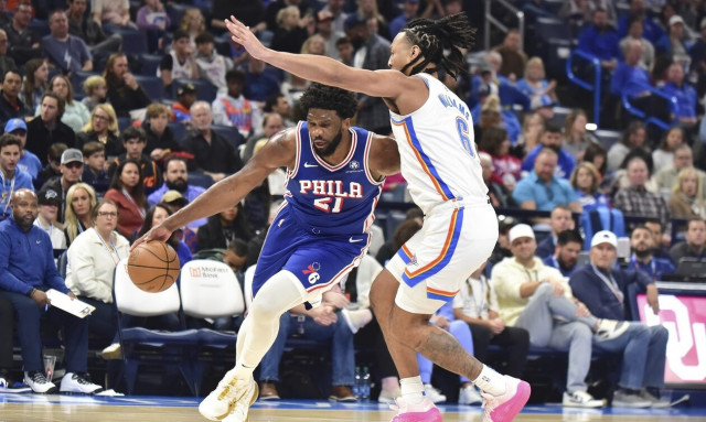 NBA: Έβαλαν «stop» στο σερί των Θάντερ οι 76ers - Διπλό στο Κλίβελαντ οι Λέικερς (videos)