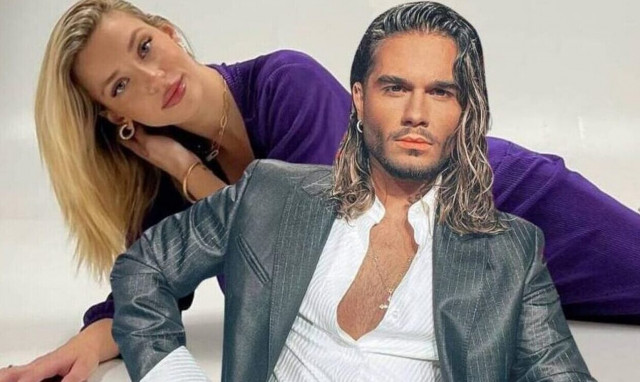 Γαρυφαλλιά Καληφώνη: Ποζάρει στην αγκαλιά του Χρήστου Μάστορα