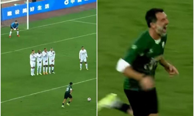 Γιώργος Καραγκούνης: Η τέχνη δεν ξεχνιέται - Έβαλε γκολάρα σε φιλικό με Ριβάλντο και Ζιοβάνι (vid)