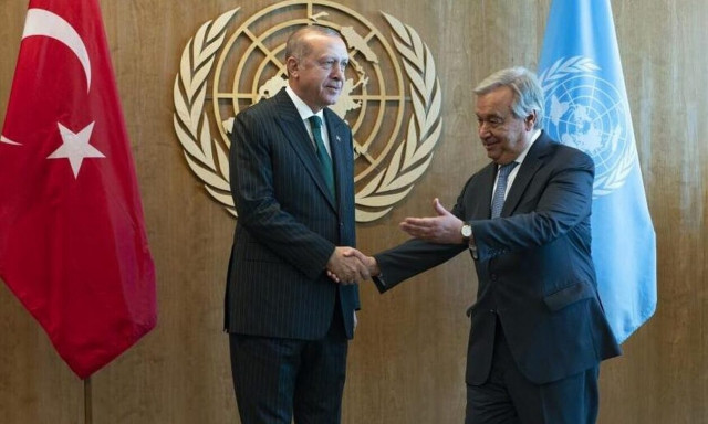 Ερντογάν σε Γκουτέρες: «Το Ισραήλ πρέπει να λογοδοτήσει για τα εγκλήματα στη Γάζα»