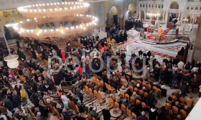 Η Πάτρα τιμά τον Πολιούχο της – Πλήθος πιστών στον Ιερό Ναό του Αγίου Ανδρέα