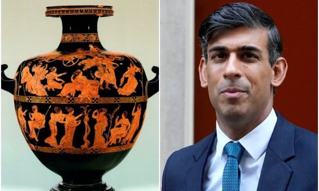Το Βρετανικό Μουσείο επιστρέφει σπάνιο ελληνικό αγγείο και «αδειάζει» τον Ρίσι Σούνακ