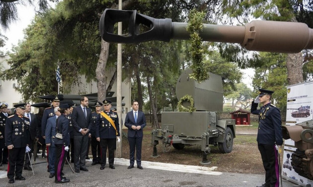 Με λαμπρότητα ο εορτασμός της Μνήμης της Αγίας Βαρβάρας, Προστάτιδας του Πυροβολικού (pics)