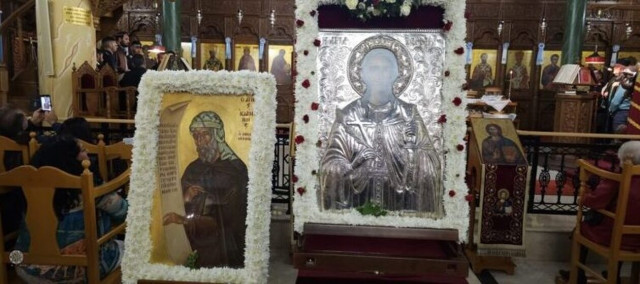 Το Παραλίμνι τιμά τη συμπολιούχο του Αγία Βαρβάρα