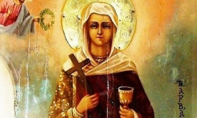 Αγία Βαρβάρα: Τί συμβολίζει το ποτήρι που κρατά στις αγιογραφίες